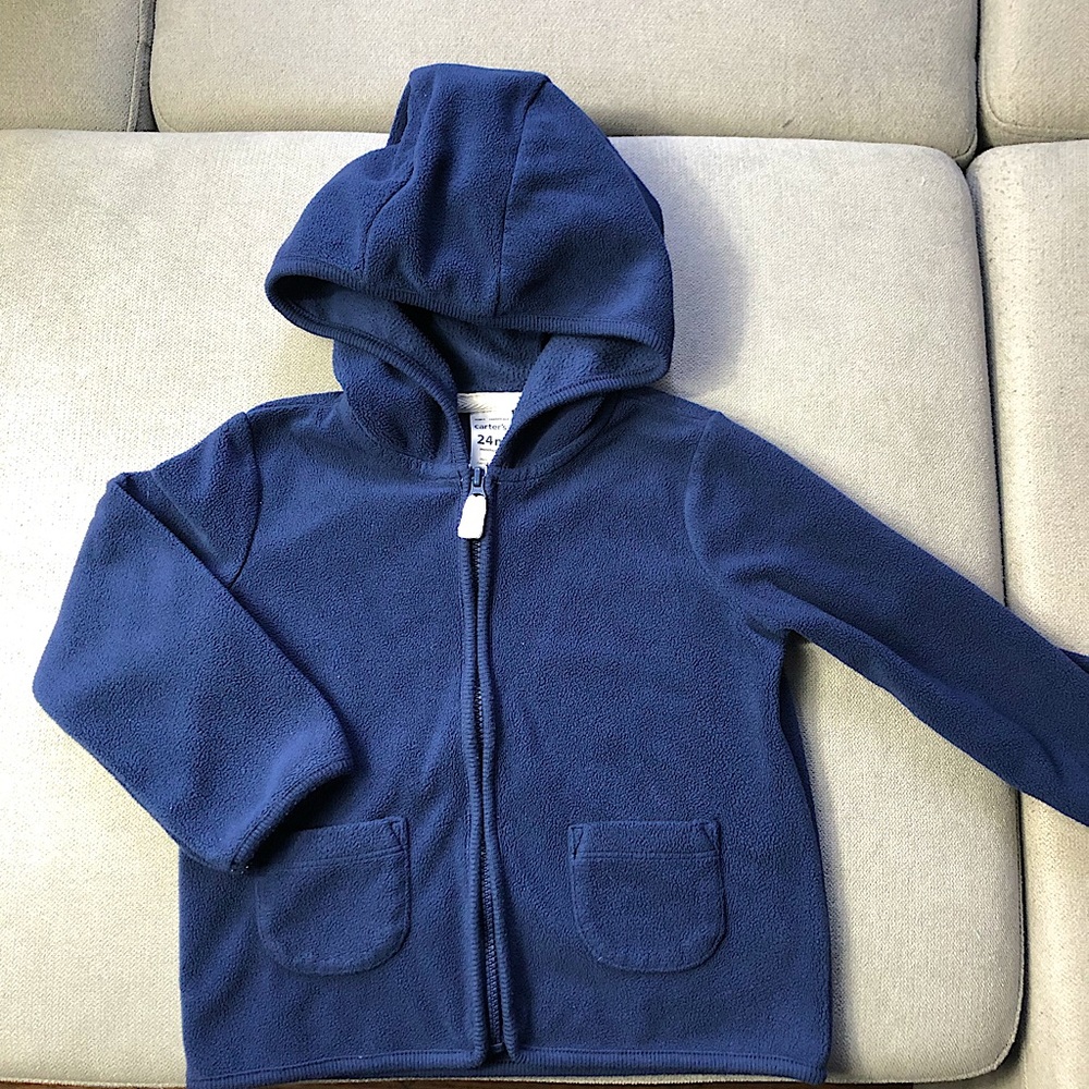 Blue jacket from Carter’s